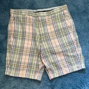Brooks Brothers India Cotton Madras Shorts Size 35